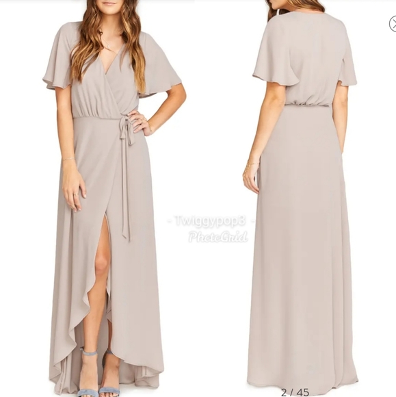 Show Me Your MuMu Dresses & Skirts - Show Me Your Mumu Sophia Wrap Ring Crisp Dress